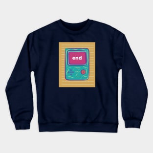 old school game end Crewneck Sweatshirt